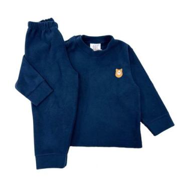 Imagem de Conjunto Blusa Manga Longa Calça Soft Infantil Bebê Inverno - 8 - Fofo