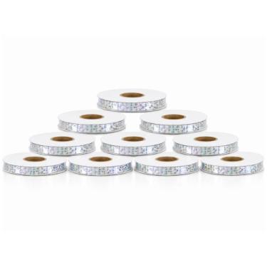 Imagem de Kit 10 Fitas Metaloide 10mm x 50 metros - Lantecor Escolha a Cor COR:P