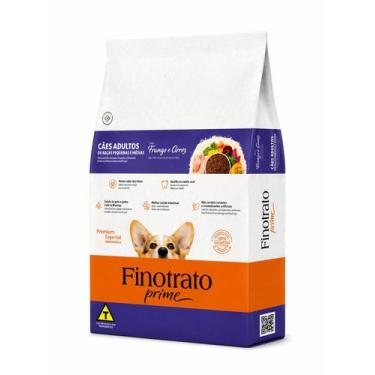 Imagem de Ração Finotrato Prime Cães Cachorro Adulto Frango 15kg