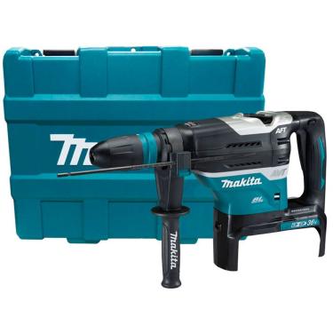 Imagem de Martelete Combinado DHR400ZKN com Sistema AWS e Motor BL 40mm SDS MAX sem Fio 36V Inox Makita 120CM
