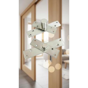 Imagem de Dobradiça Pivotante Inox 304 para Portas até 300kg - Congratulations S