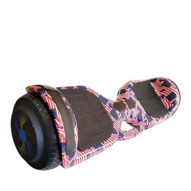 Imagem de Hoverboard Esporte Skate Elétrico Adesivo America - Usa Nº8
