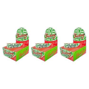 Imagem de Kit 03 Papel Seda Smoking Supreme King Size Caixa C/50 33 Folhas