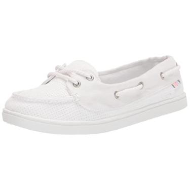 Imagem de Roxy Tênis feminino Ahoy Slip on Boat, Branco, 38
