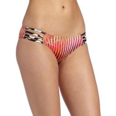 Imagem de Volcom Calça retrô feminina Southern Summer, Vermelho, P