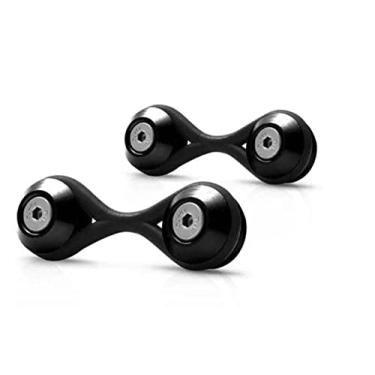 Imagem de Anilha de Parachoque Trava Decorativo Preto Tdp16