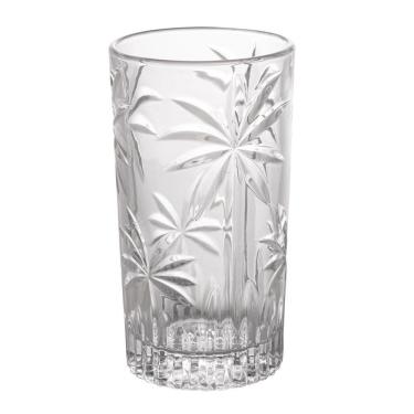 Imagem de Conjunto De Copos Altos Wolff Cristal Palm Tree 360Ml 6 Pçs