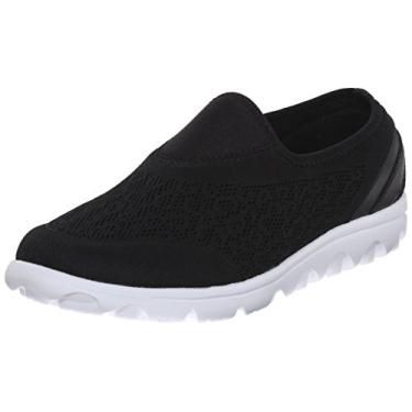 Imagem de Propet Women's TravelActiv Slip On, Black, 6 N US