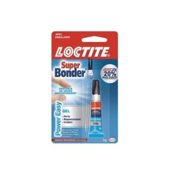 Imagem de Kit Cola Super Bonder Power Easy Gel 3gr com 24