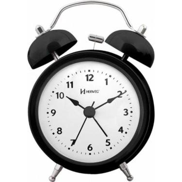 Imagem de Despertador Quartz Herweg Ref: 2707-034 Preto