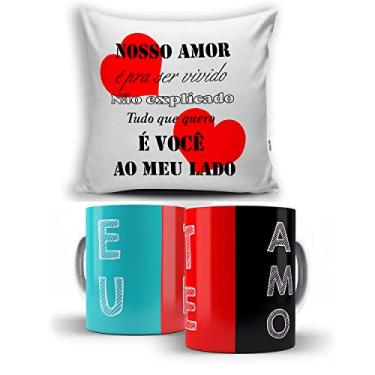Imagem de KIT Almofada + Caneca Eu Te Amo Nosso Amor