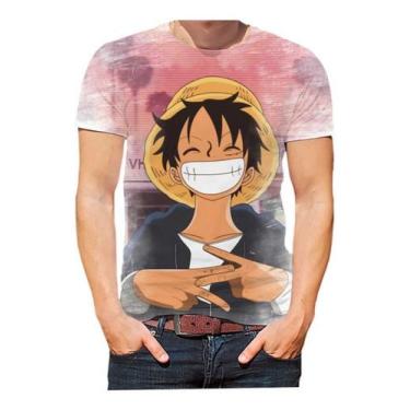 Imagem de Camisa Camiseta One Piece Desenhos Série Mangá Anime Hd 10 - Estilo Kr