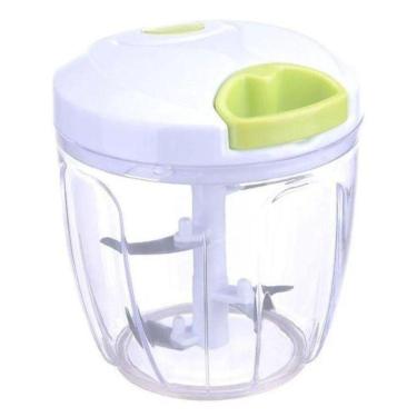 Imagem de Processador Manual De Alimentos Grande 900Ml Alho Cebola Nf