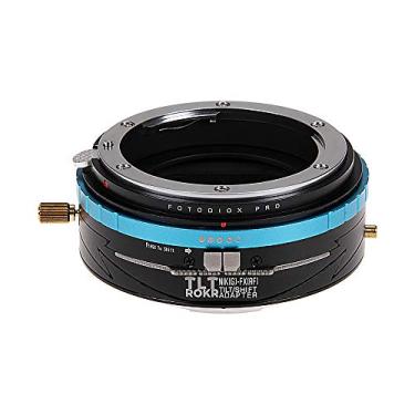 Imagem de Fotodiox Pro TLT ROKR – Adaptador de montagem de lente inclinada/deslocamento para Nikon Nikkor F Mount G-Type D/SLR para câmera Fujifilm Fuji X-Series Mirrorless