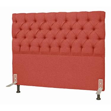 Imagem de Cabeceira Para Cama Box Solteiro 0,9 M Lisboa (Suede Vermelho)