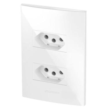 Imagem de Conjunto 1 Tomada 10A + 1 Tomada 20A - Alumbra Inova Pro