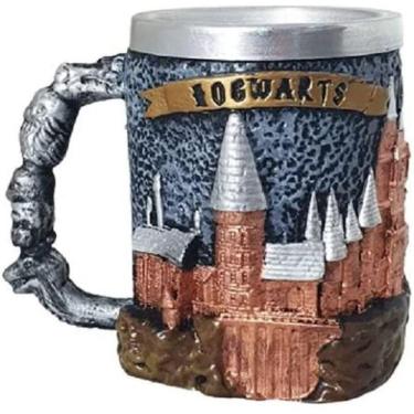 Imagem de Caneca De Resina 3D Hogwarts: Harry Potter