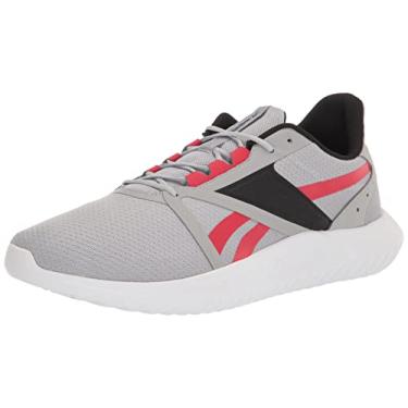 Imagem de Reebok Tênis de corrida masculino Energylux 3.0, Cinza puro/preto/vermelho vetor, 10