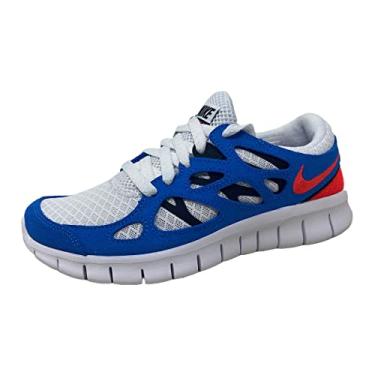 Imagem de Nike Free Run 2 Women's Shoe, White/Bright Crimson, 6 M US
