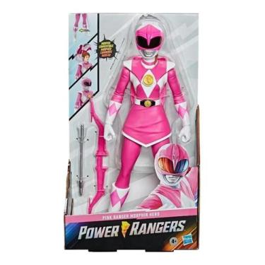 Imagem de Power Rangers Boneco Ranger Rosa Morphin Hero - Hasbro