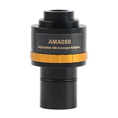 Imagem de Adaptador de microscópio 0,37X 0,5X 0,75X Câmera de microscópio ajustável, câmera de microscópio binocular de 23,2mm acessórios de microscópio (cor: AMA050 0,5X)