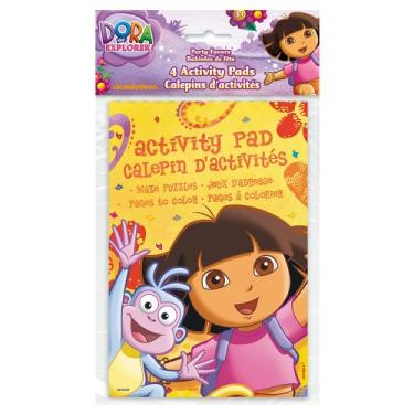 Imagem de de festa Dora the Explorer Activity Book, 4 unidades