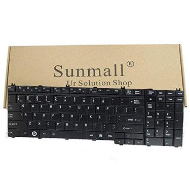 Imagem de SUNMALL US Layout Teclado de reposição para Toshiba Qosmio A500 A505 G50 G55 X300 X305 X500 X505 L350 L350s L355 L355s L500 L505 L511 L512 L515 L516 L517 L550 L555 L581 L582 P300 P500 P505