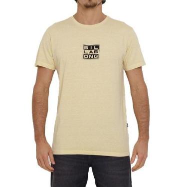Imagem de Camiseta Billabong Hemp Arch Masculina Amarelo