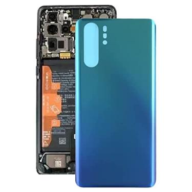 Imagem de HUANGYUNCHAO Acessórios telefônicos Tampa traseira da bateria para Huawei P30 Pro Substituição do telefone celular