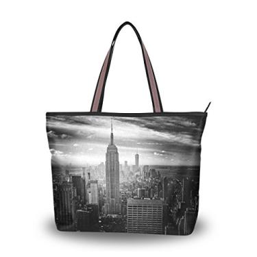 Imagem de Bolsa de ombro My Daily Women Empire State Building New York, Multi, Large