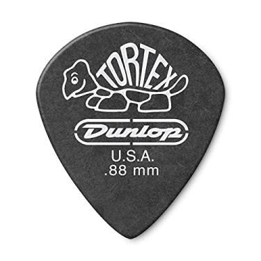 Imagem de Dunlop 482P.88 Tortex® Pitch Black Jazz III, 0,88 mm, pacote com 12 jogadores