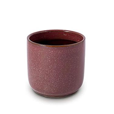 Imagem de Vaso Cachepot Para Flores Em Cerâmica 12 X 11,5 Cm Decoração