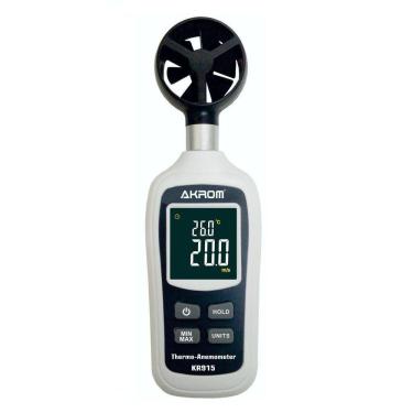 Imagem de Termo Anemômetro Digital com Visor Colorido - KR915