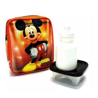 Imagem de Lancheira Térmica Infantil Mickey Mouse Vermelho F5 - Proprio