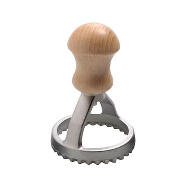 Imagem de Cortador de Pressão para Ravioli Eppicotispai Redondo em Alumínio - 5,5 cm