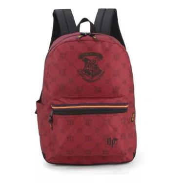 Imagem de Mochila Escolar Harry Potter Vinho