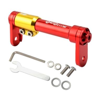 Imagem de UKCOCO 1 Conjunto De Haste Telescópica Modificada Para Bicicleta Peças Dobráveis Suporte De Bicicleta Acessórios De Bicicleta Peça Modificada Dobrável Suporte Dobrável Rack De Roda