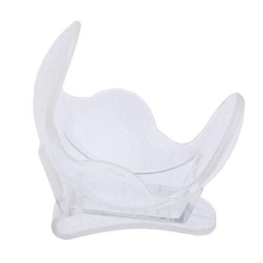 Imagem de Baosity Clipe de cintura para suporte de bola de tênis profissional – Comporta uma bola de tênis – Transparente