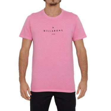 Imagem de Camiseta Billabong Portal Masculina Rosa