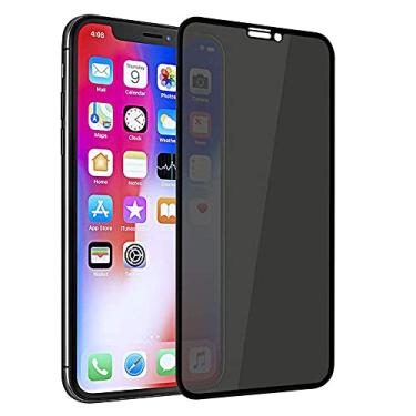 Imagem de 3 peças de vidro temperado anti-espião peep privacidade, para iPhone 12 Mini 11 Pro XS Max XR X 8 7 6 6S Plus SE 2020 película protetora de tela para iPhone 11