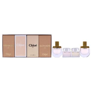 Imagem de Perfume Chloe Nomade Eau De Parfum De 5 Ml Para Mulheres, 4 Peças, Pre