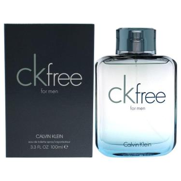 Imagem de Perfume CK Free da Calvin Klein para homens - 100 ml de spray EDT