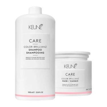 Imagem de Kit Keune Color Brillianz Shampoo 1000ml, Máscara 500ml - Keune Hair C