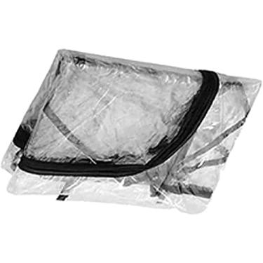 Imagem de Capa de chuva, impermeável agora capa de chuva de vento, vagão dobrável ao ar livre portátil leve carrinho de compras dobrável mão push acessórios de carrinho de acampamento portátil