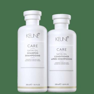 Imagem de Kit Satin Oil Shampoo +Condicionador + Brinde - Keune