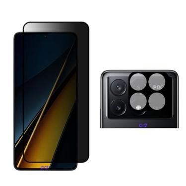Imagem de COMBO Película Privacidade 3D + Pelicula Câmera Para Poco X6 Pro 5G (Tela 6.67") - C7 Company