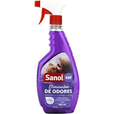Imagem de Sanol Dog Eliminador De Odores Para Gatos Cat - Gatilho 500 Ml Roxo