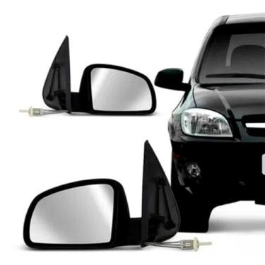 Imagem de KIT RETROVISOR CELTA PRISMA 07/... 2/4 PORTAS C/C LD E LE