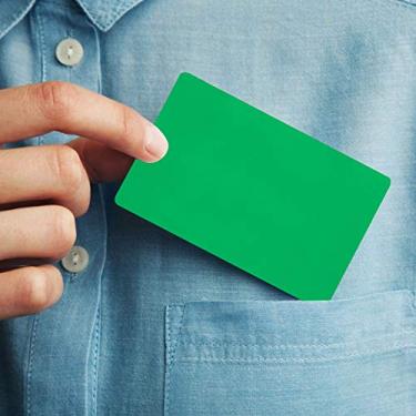 Imagem de Cartão de Visita Gravado Em Liga de Alumínio Em Branco Colorido de 50 Unidades, Cartões de Nome Premium para Empresas, Acessórios Compactos de Metal Duráveis ​​profissionais -