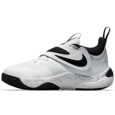 Imagem de NIKE Team Hustle D 11 (PS) Pre School DV8994-101, Branco, 12 Little Kid